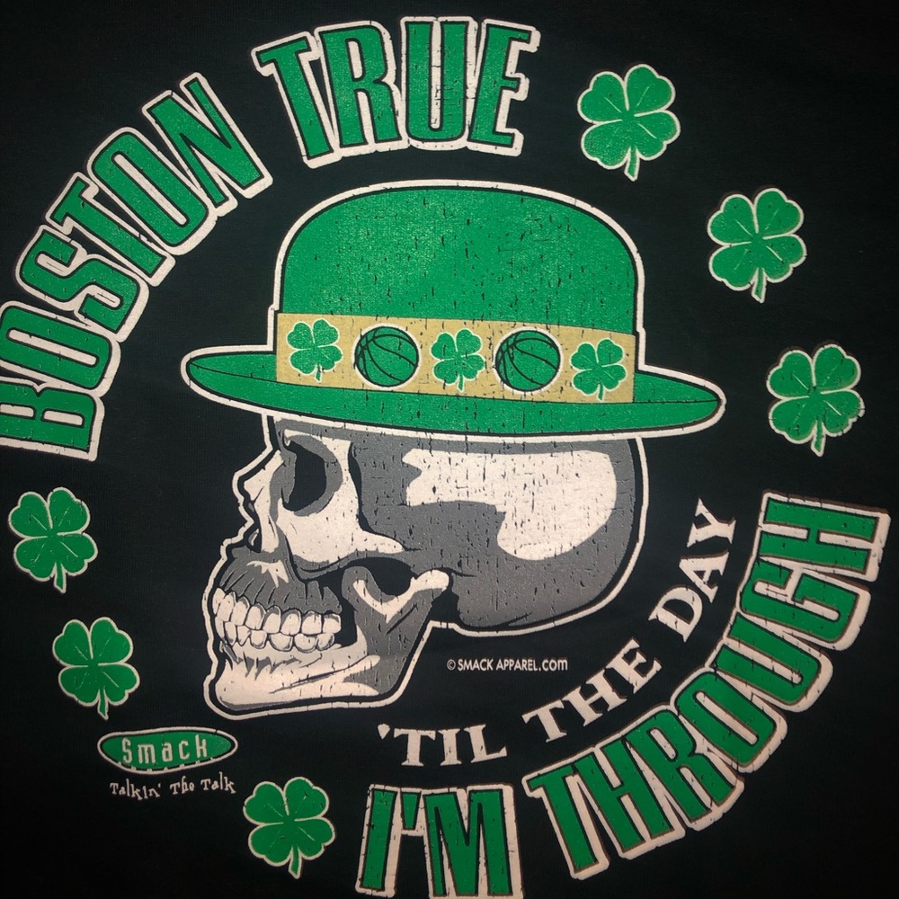 🆕Boston True Tee, RARE AF! C’s Leprechaun Skull🔥
